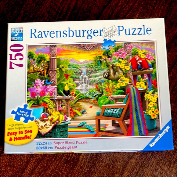 Ravensburger 750 large piece format preowned complete puzzle - Picture 1 of 6